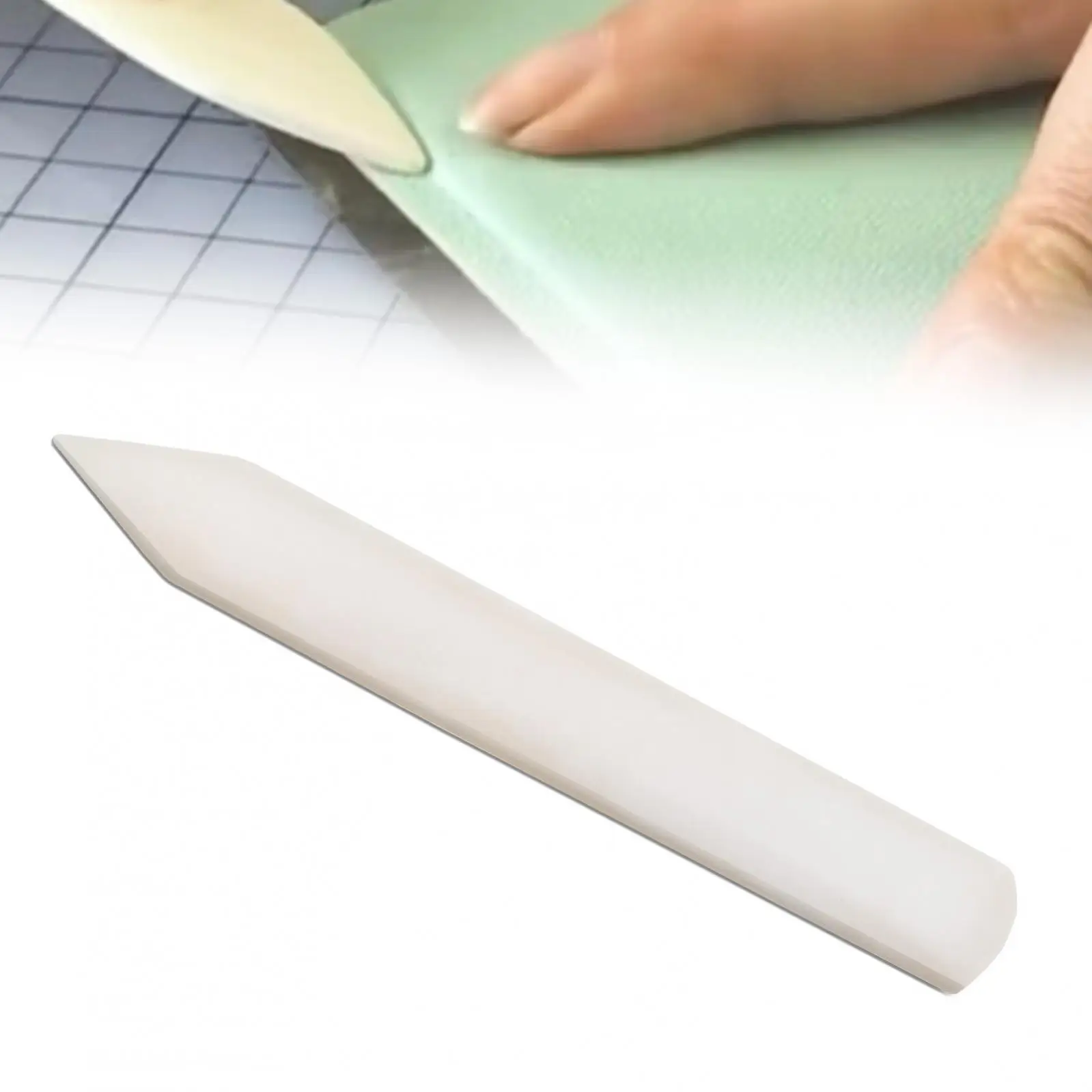 Genuine Bone Folders Leather Tools For Scoring Folding Creasing Paper Edge Bookbinding Stain Removing Scraper Creaser Tool