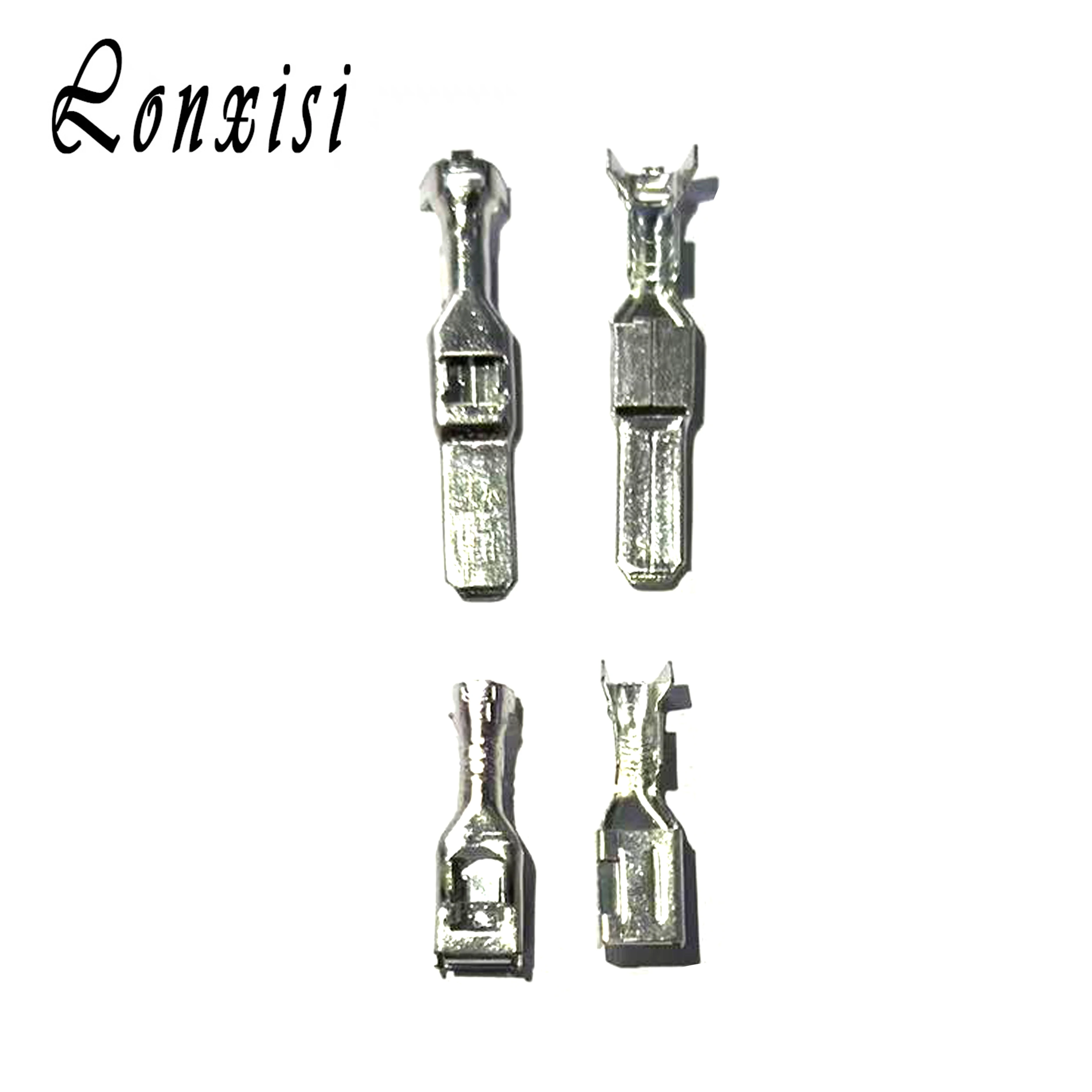 

20/50/100/200 Pcs 4.8 Series TE 175090-1 Suitable For Automotive Electronic Fan Terminal Wiring Copper Terminal Plug Spring