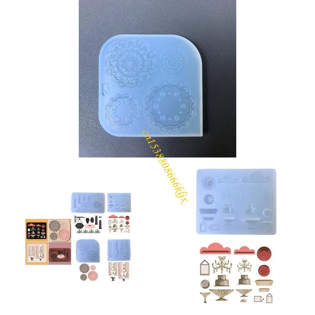 

Garden Accessories Shaped Mold Flexible Silicone Jewelry Charm Mould Accessory Pendant Making Mold for Craft Lover 066C