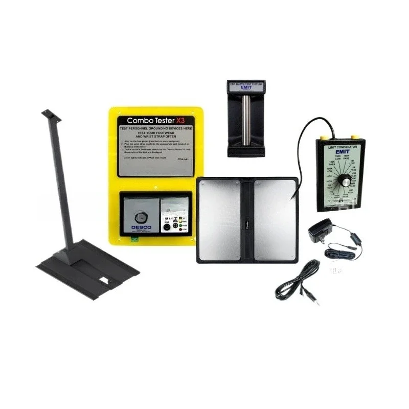 19270 Human Grounding Comprehensive Test Kit 19271  Body with Foot Pedals and Heavy Duty Stand