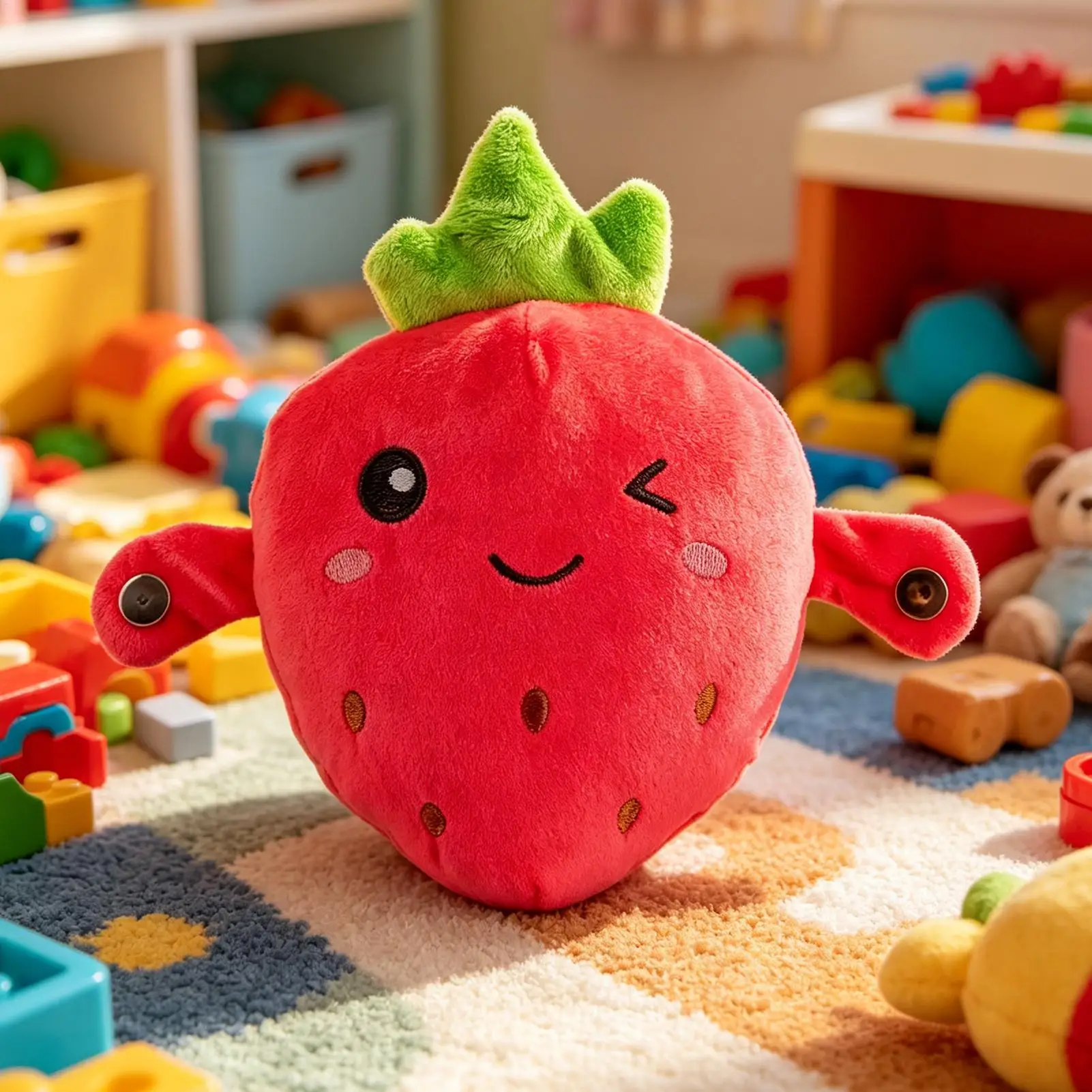 Interactive Plush Toys with Sounds Interactive Cuddle Sensory Educational Doll Activity Learning Plush Doll for Education Kids