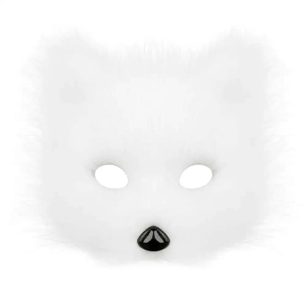 Plüsch Fuchs Maske Plüsch Erwachsene Maske Cosplay Halloween Maskerade Performance Prop Tier Plüsch Maske