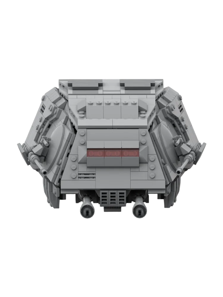 Building blocks set AT new head space war adults bricks military war spaceship model Christmas gift