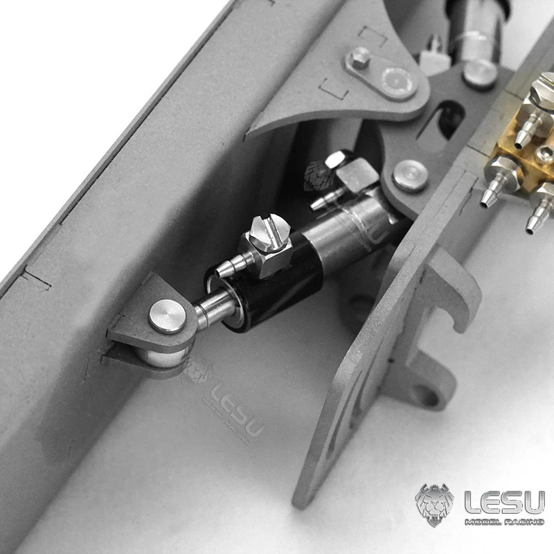 RC 1/14 Metall-Schaufelblatt für Tamiya Hydraulikbagger, Lader, Muldenkipper, MAN VOLVO Anhänger, Kipper, DIY-Teile – Detail 9