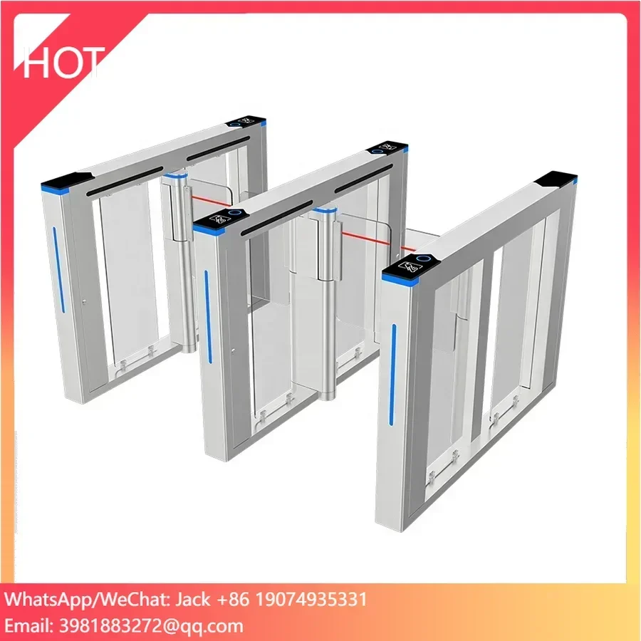 Ankuai Pedestrian Security Access Control System Speed Gates ESD Turnstile Gate