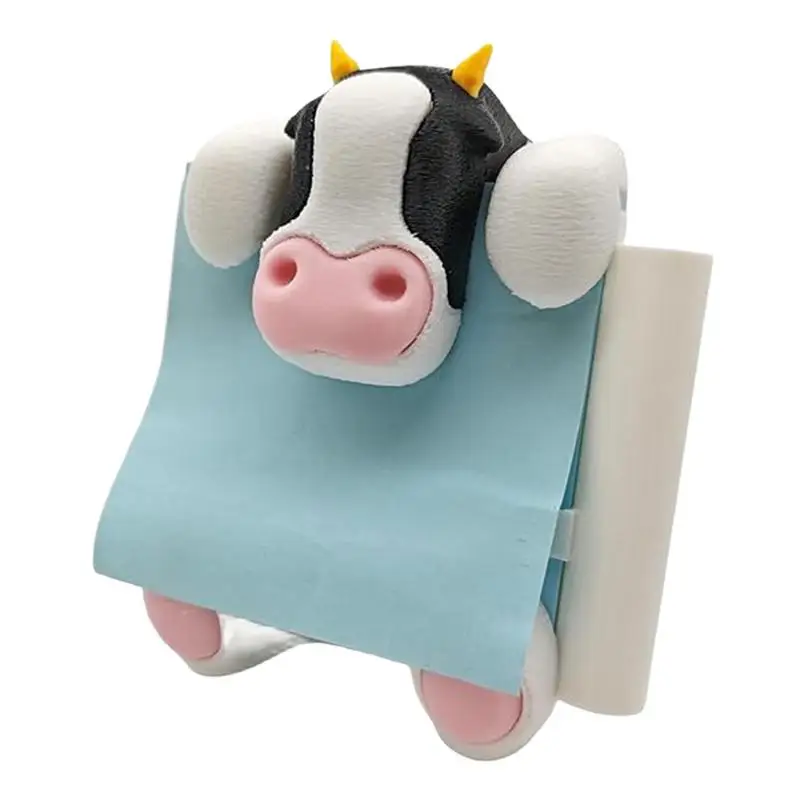 

Pop Up Note Dispenser Cow Shape Resin Kids Note Dispenser Back To School Supplies Pop Up Sticky Note Dispenser Tabletop Decor