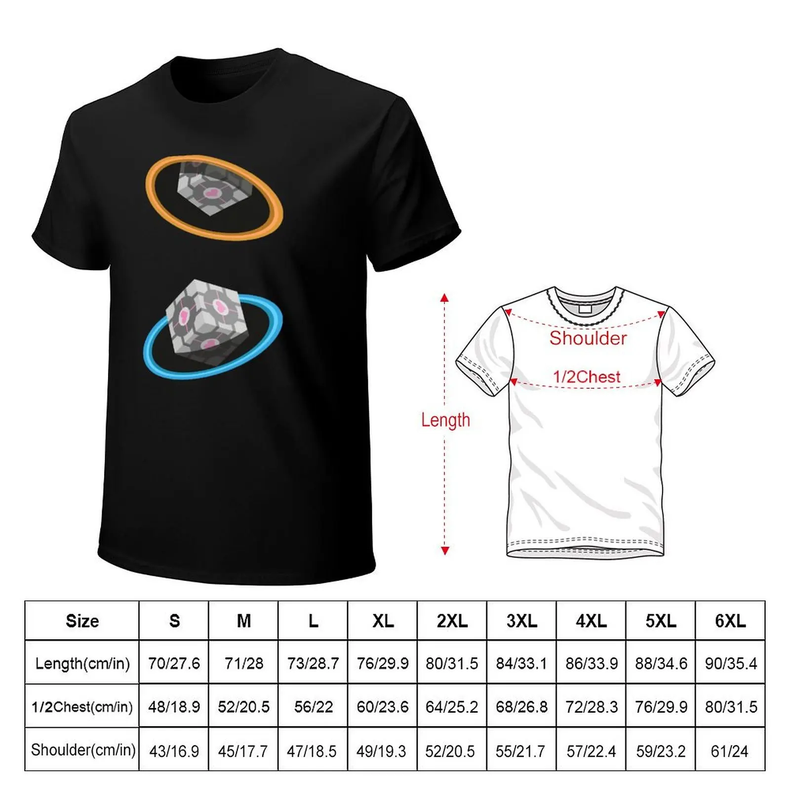 Aperture Science Laboratories - Portal T-Shirt Comfort Stretch Tee Shirt