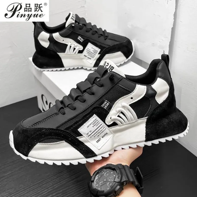 

Men's Shoes Sneakers Man Casual Men Shoes Tenis Luxury Shoes Trainer Race Breathable Sneakers Fashion Running Shoe size 39 44