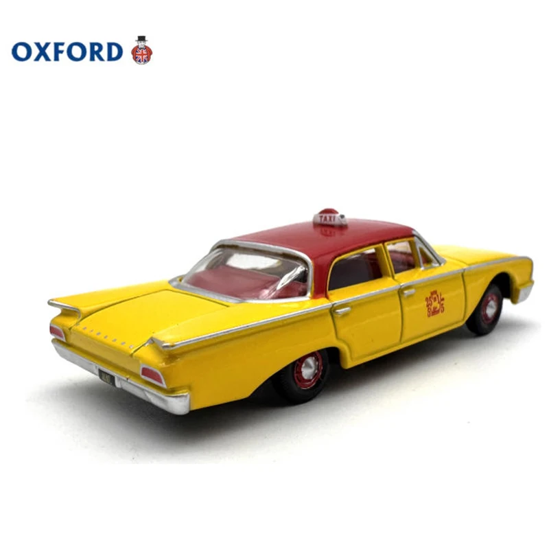 OXFORD Diecast 1: 87 escala Fairline Taxi coche en miniatura de aleación colección exhibición juguete adornos regalos