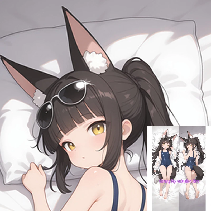 

Dakimakura Anime Nagato 2 Side Printed Hugging Pillowcase Cushion Bedding Decor Pillow Cover