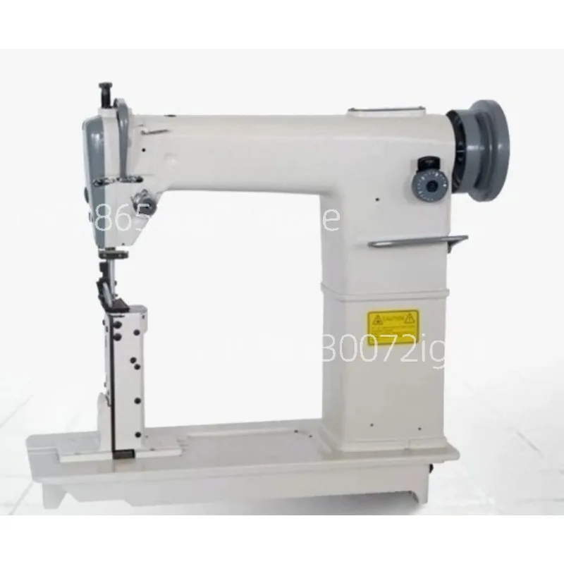 810D Direct Drive Sewing Machine for Shoes and Leather Post Bed Heavy Duty with Manual Feed Mechanism and Motor Core Components