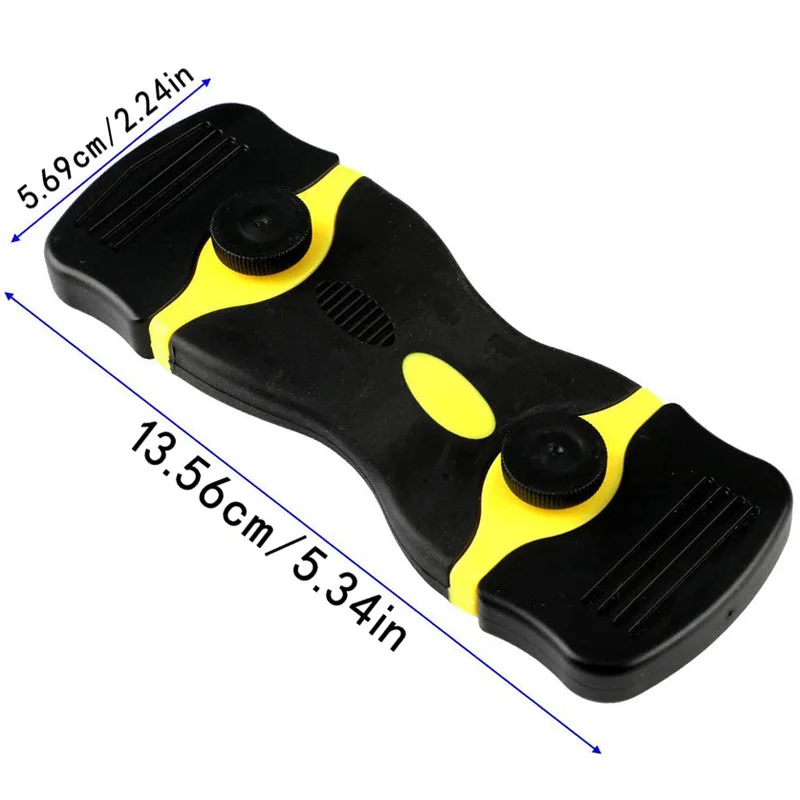 21Set of Mini Handle Double-Sided Scraper Car Boat Window Vinyl Adhesive Stickers Clear