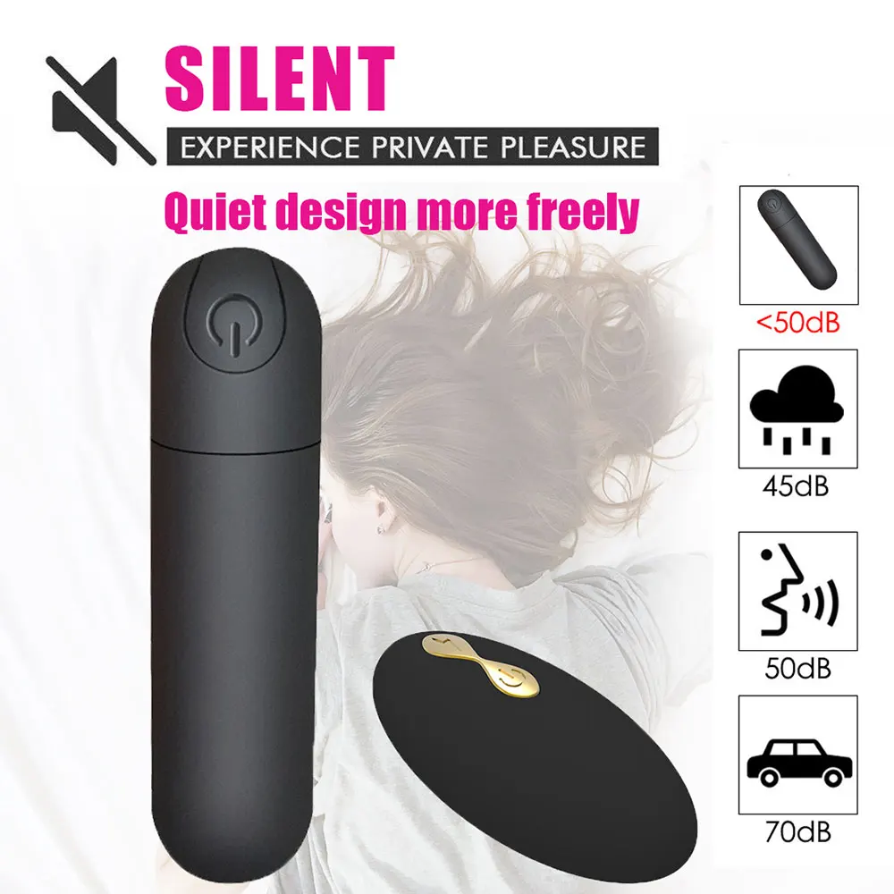 Wireless Mini Bullet Vibrator For Women Remote Control Powerful Vibrating Egg Clitoris Stimulator Female Sexy Panties Sex Toys