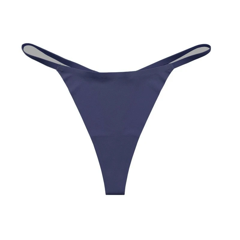 Sexy, dünne, unsichtbare Tanga-Höschen für Damen, weiche, dehnbare Micro-Tangas für Bademode und Fitness-Workouts, in verschiedenen Farben erhältlich.