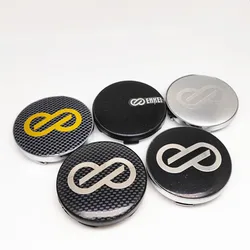 4pcs 59mm Enkei Wheel Center Cap Hub Badge Emblem Dust-proof Cover Hubcaps Car Styling Accessories