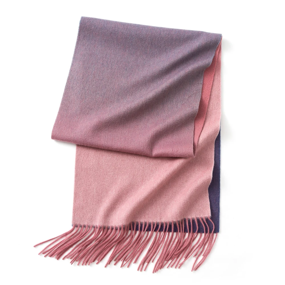 Winter Cashmere Women Scarf Female Luxury Brand Scarves Lady Tassel Bandana Women Solid Shawl Wraps Foulard Tippet Pashmina