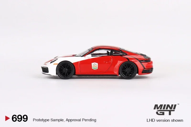 

MINI GT 1:64 911(992) Carrera S Safety Car 2023 Daytona 24Hr блистерная упаковка