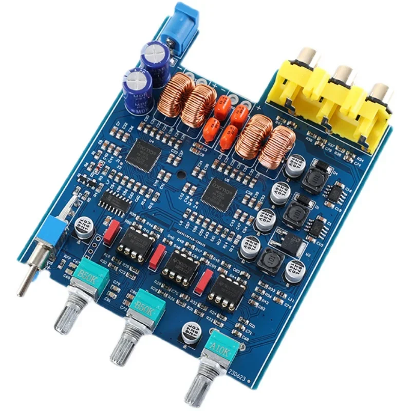 Dual 160W power amplifier board digital Infineon MA12070 super TPA3116 audio Class D