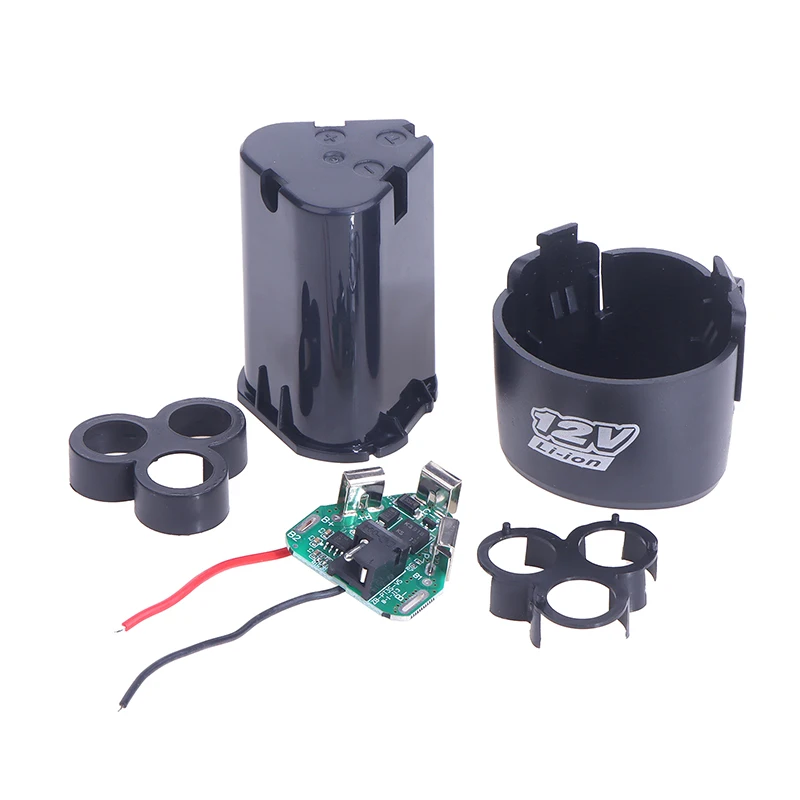 Imagem -04 - Bms 18650 Lithium Box Circuit Pack Case Shell Mão Poder Broca Li-ion Bateria Proteção Board 3s 12v dc Ferramenta Elétrica