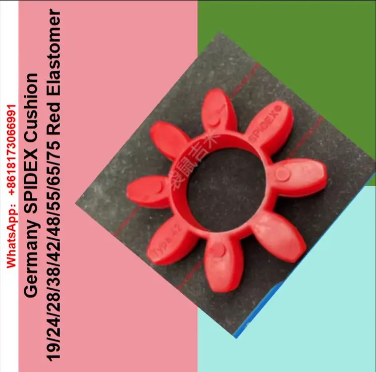 Germany SPIDEX Cushion 19/24/28/38/42/48/55/65/75 Red Elastomer