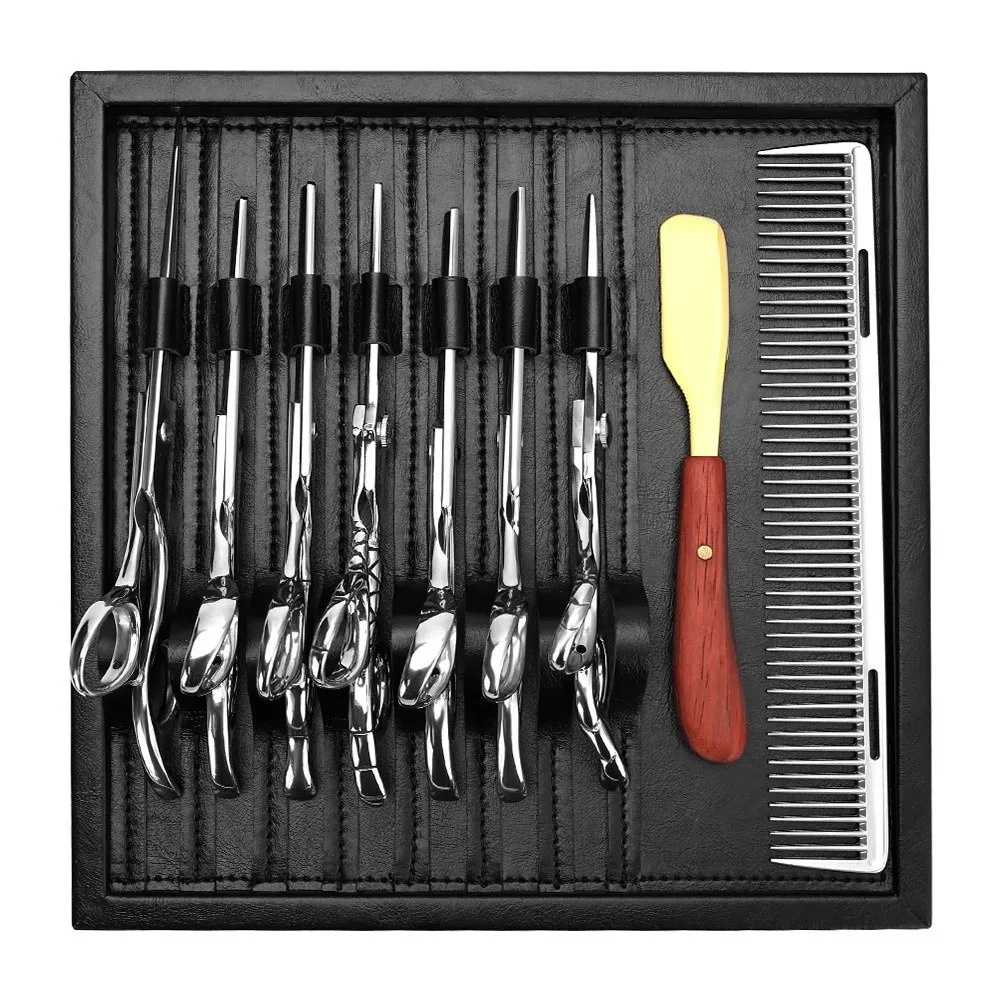 Professionelles Friseur-Haarschneidegerät-Tablett, Präsentationstablett, Organizer, Werkzeugkastenhalter für Schönheitsspezialisten, schwarzes Friseur-Aufbewahrungsregal, Salon – Detail 6