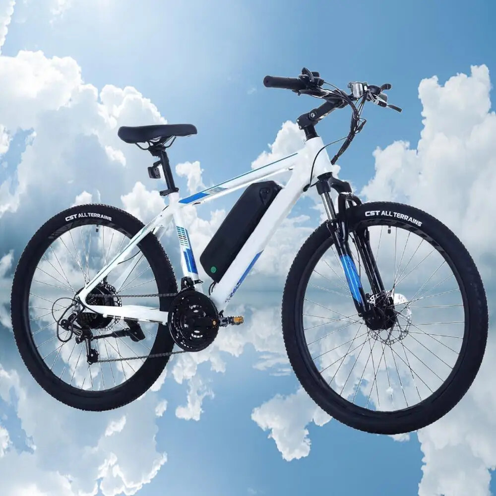 

26" 24" Electric Motorcycles Mountain Bike for Adults, 500W Motor 19 MPH Ebike with 374Wh/468Wh Removable Battery 21 Speed Gears