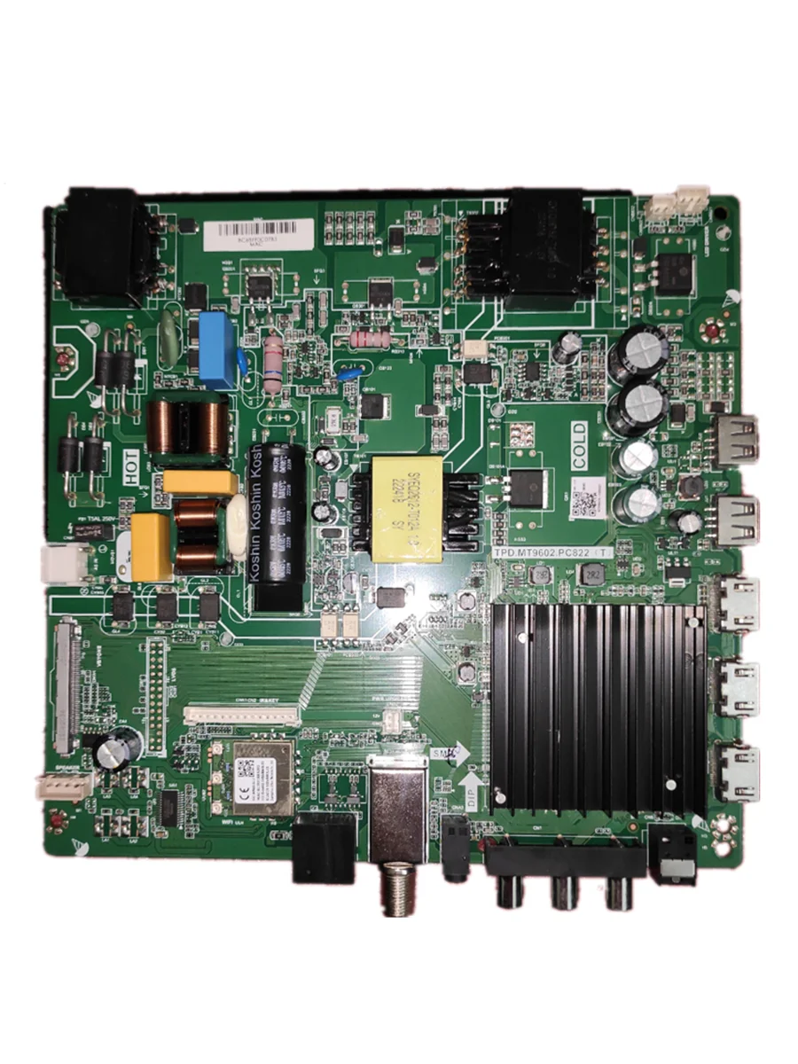 Free shipping! TPD.MT9602.PC822(T)  TPD.MT9602.PC822(N)  Testing work of 4kwifi network TV motherboard