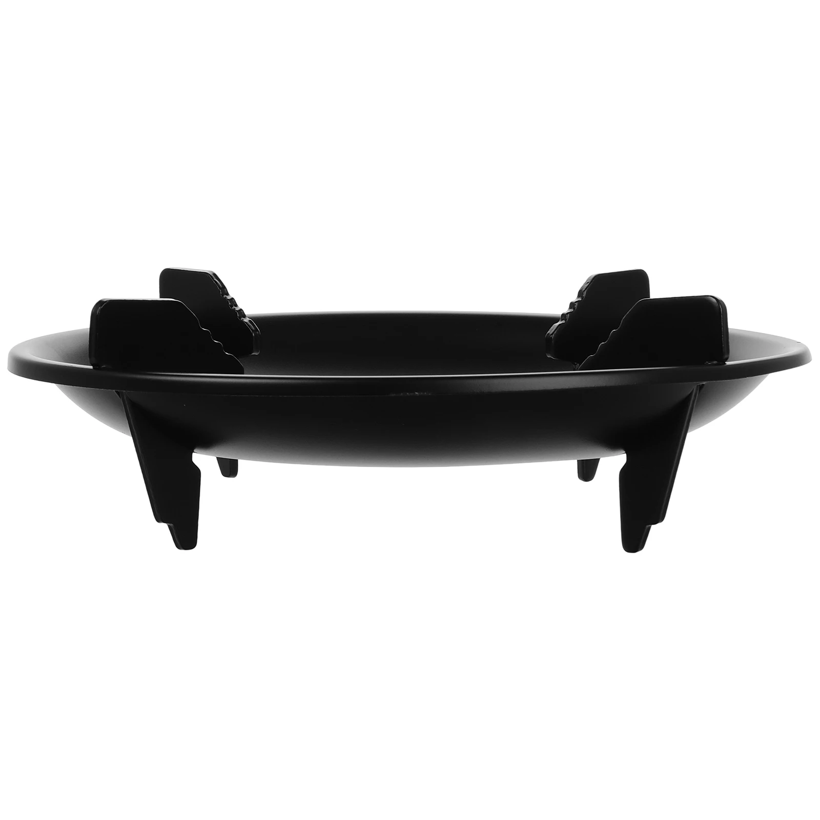 

1pcs Anti-slip Pot Rack Stove Stand Burner Replacement Black Cast Iron Wok Durable Thickened Design Easy