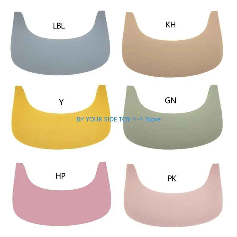 

High Chair Placemat Silicone High Chair Mat Silicone Placemat for High Chair U6XE