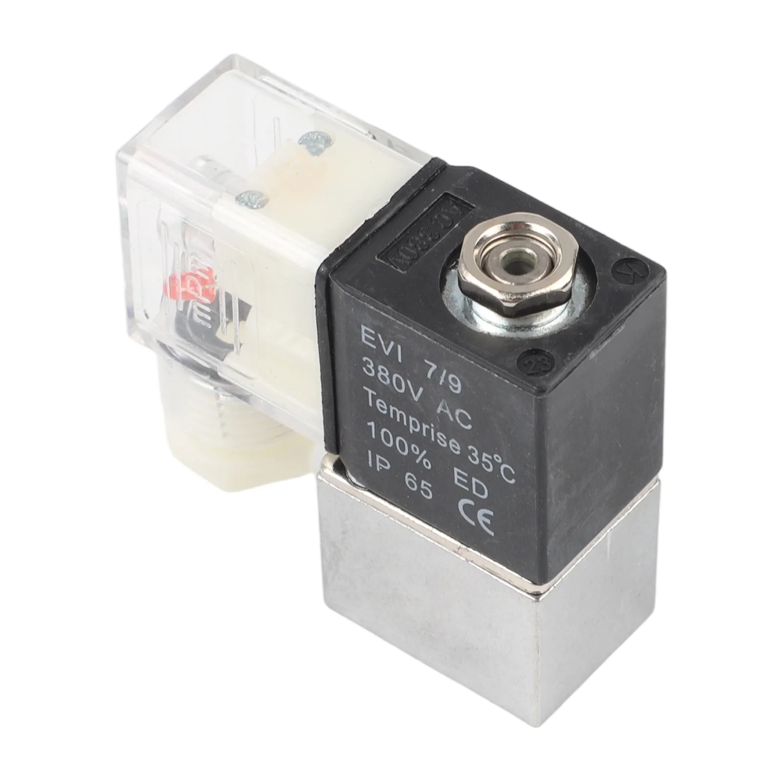 Compressor Solenoid Valve V Limited Installation Space Black Exhaust Check Valve Smoothly And Prevents Backflow