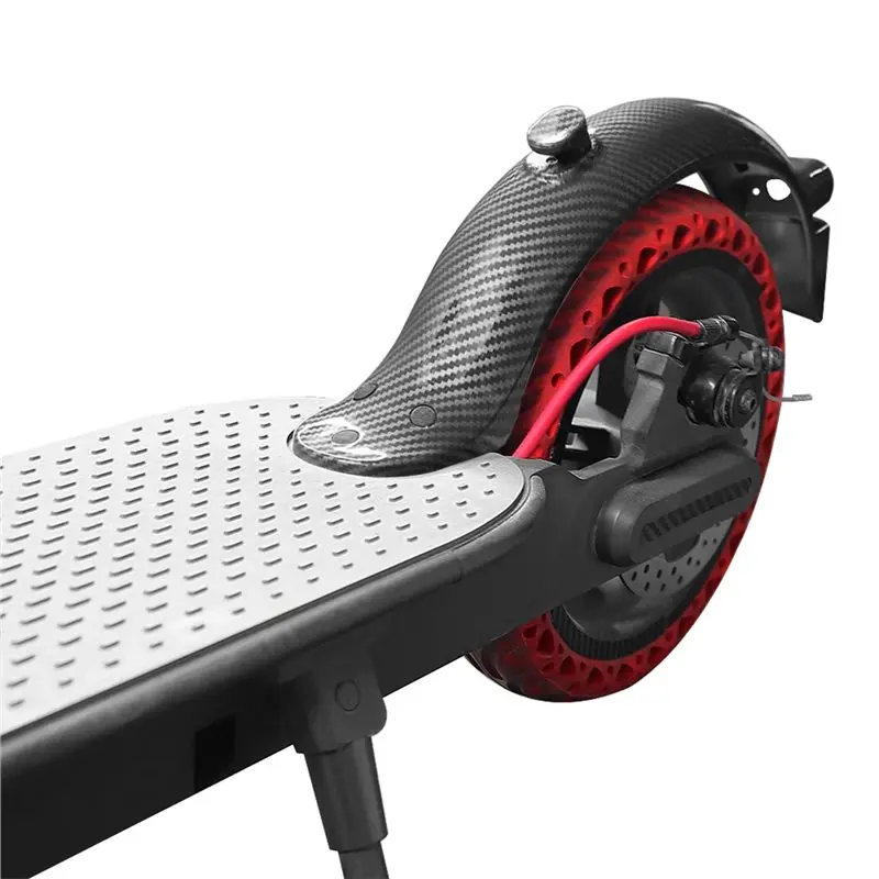 

CGDS-Tire Splash Fender Guard Bracket Carbon Fiber For Xiaomi Mi3 Pro Pro 2 E-Scooter Rear Mudguard Taillight Repair Parts