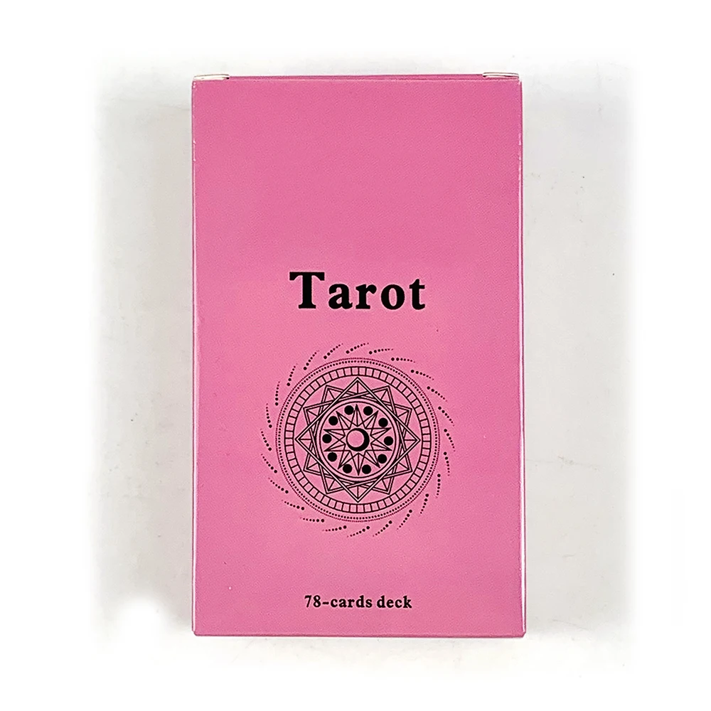 Hot-selling Tarot Cards 78 Pcs Tarot Deck Family Gathering Game Card Classic Design For Beginners & Pros, Ideal For Divination,