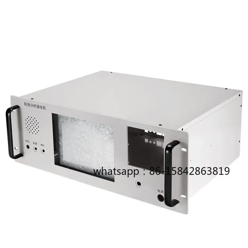 19 Inch Standard 4U Industrial Server Chassis With Dual Side Rails Custom Sheet Metal Enclosure