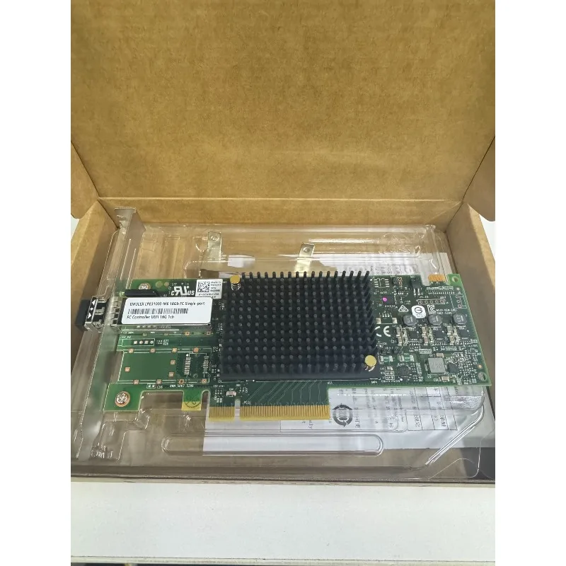 LPE31000-M6 16GFC Single Port FC Host Bus Adapter PCIe 3.0 x8 1.6M IOPS Low Latency for Data Center