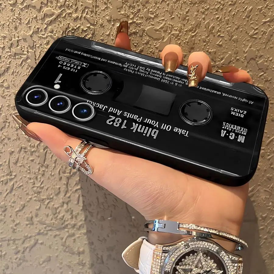 Lucky Tape Pattern Soft Back Phone Cover Case for Samsung Galaxy A05 Note 20 Ultra 9 10 A07 A04 A03 A30 A40 A06 A01 A02 A50 A70