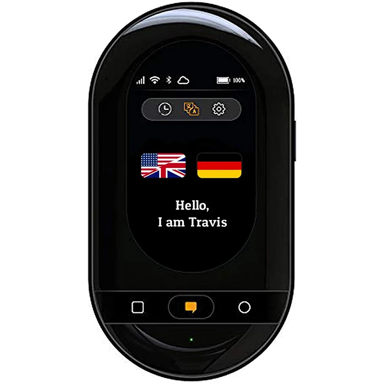 New Version Travis Touch Go Smart Pocket Translator 155 Languages eSIM Two Way Translations Touch Screen Hotspot