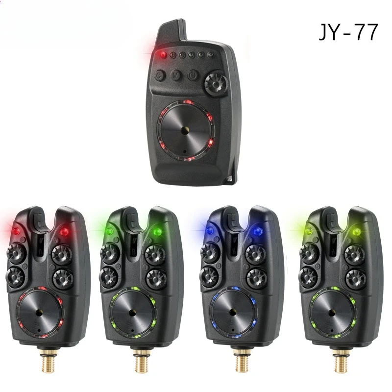 Wireless fishing electronic alarm JY-77 European carp fishing warehouse fishing alarm factory wholesale