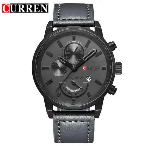 Men's Luxury Quartz Military Watch Curren