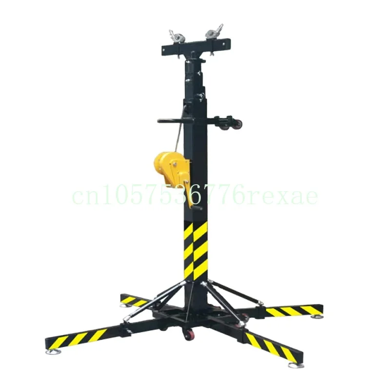 

Speaker Truss Stand Lifting Tower Stage Lighting Truss Crank Stand Ava Foldable 6M Height 250KG Crank Heavy Duty Led Display