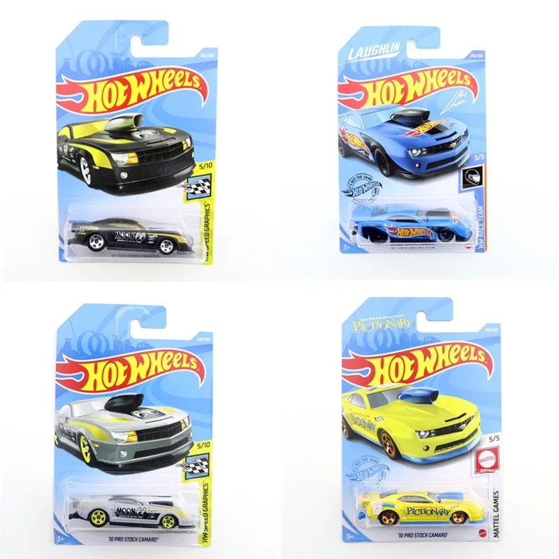 2021 Original Hot Wheels Mini Alloy Coupe  10 PRO STOCK CAMARO 1/64 Metal Diecast Model Car Kids Toys Gift