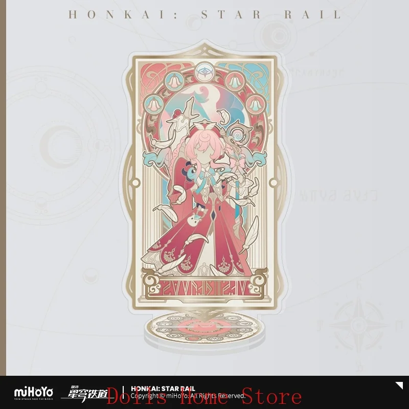 Oficial honkai star rail phainon castorice jogo cosplay rotativo standee anime dos desenhos animados ornamento de mesa presente dos fãs do dia das bruxas