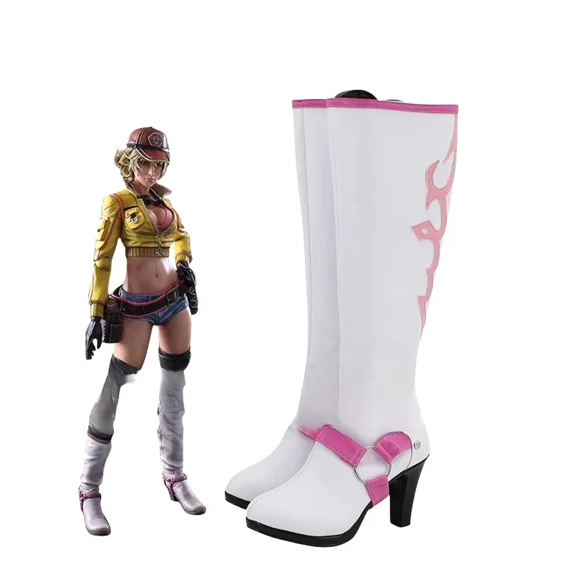 ゲーム「ヒダニー」のコスプレ靴とブーツ、ハロウィーンやクリスマスパーティーに最適