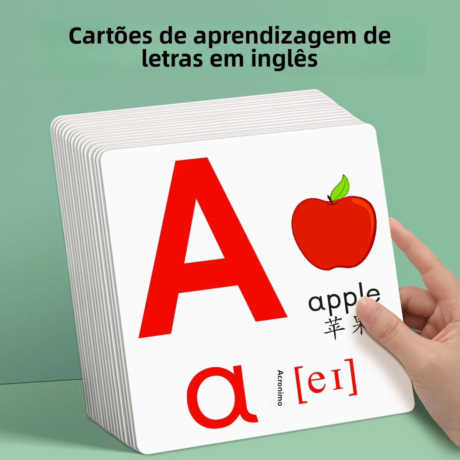 jouets-d'eveil-en-anglais-pour-la-maternelle-education-precoce-abcd-aides-pedagogiques-pour-la-premiere-annee-du-primaire-26-cartes-de-l'alphabet-anglais