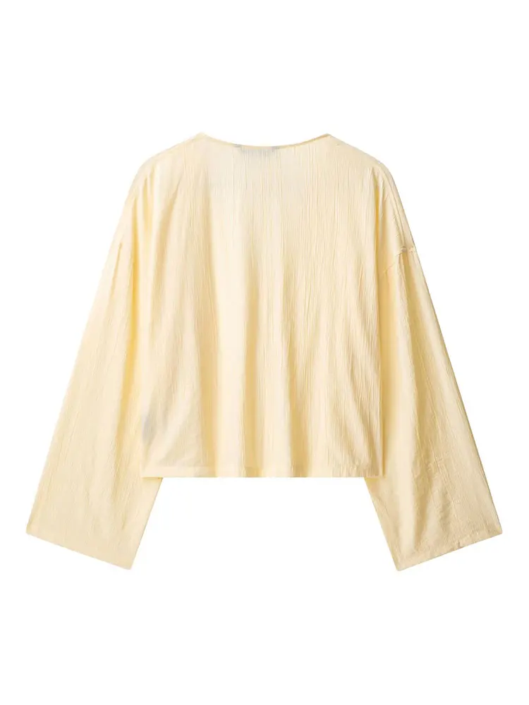 2025 Summer Causal Chic Women Suit Solid Single Breasted Long Sleeve Blouse Loose Shorts FashionFemale Set