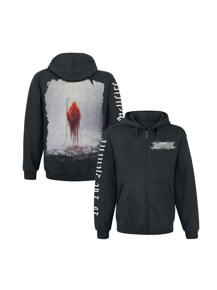 

Мужская хлопковая толстовка Lorna ore k Sle на молнии, свободного кроя, с цифровой прямой печатью, молодежный тренд, осенне-зимняя одежда