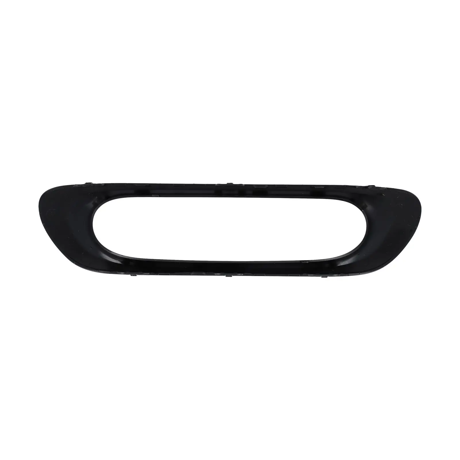 

1pc For MINI F55 F56 F57 Rear Fog Light Lamp Finisher Cover Bright Black 51127365737 ABS Black Anti-Corrosion 33*8*3cm