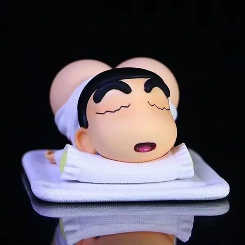 

Crayon Shin-chan Daily Sleep Software Mock Q Version Handmade Model Desktop Decoration for Christmas Birthday Gifts