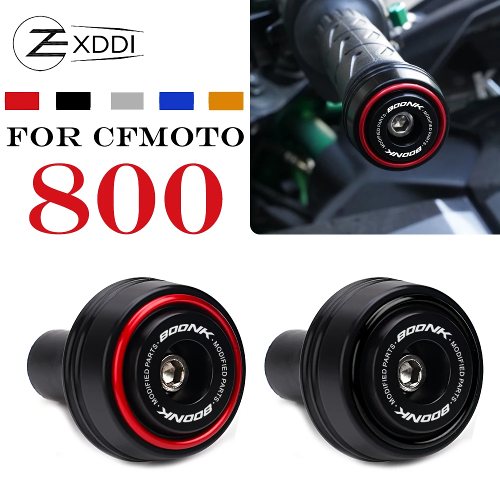 

For CFMOTO 800NK NK800 CF 800 NK 2023 2024 2025 CNC Aluminum Motorcycle Handlebar Ends Plug Grips Handle Plug Caps Accessories