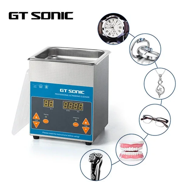 VGT-1613QTD 1.3l Heated Soak Tank Commercial Use Digital Ultrasonic  Cleaner Washing Machine