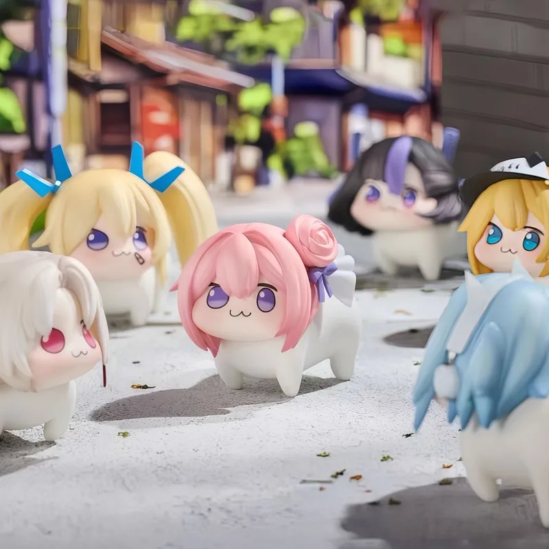 

NIKKE Goddess Of Victory Doro Chibi 6pcs Figure Set - Peripherals Trendy Anime Collectible Decorative Gifts
